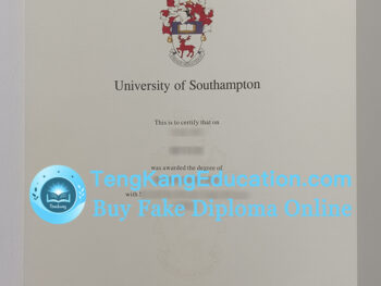 南安普顿大学文凭University of Southampton diploma