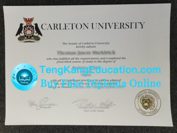 卡尔顿大学文凭Carleton University diploma