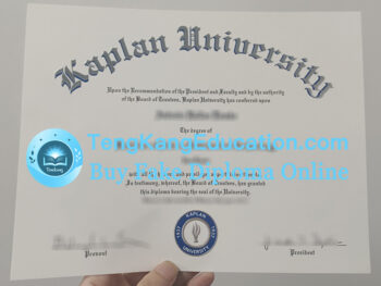 卡普兰大学毕业证Kaplan University diploma