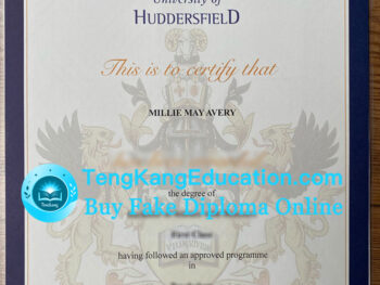 哈德斯菲尔德大学毕业证University of Huddersfield diploma