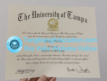 坦帕大学文凭University of Tampa diploma