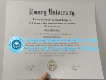 埃默里大学文凭Emory University diploma
