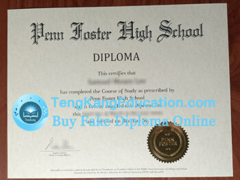 宾夕法尼亚州福斯特高中毕业证Penn Foster High School diploma