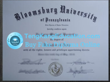 宾夕法尼亚布卢姆斯堡大学文凭Bloomsburg University of Pennsylvania diploma