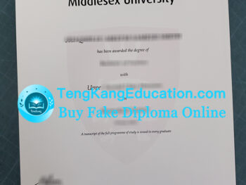 密德薩斯大學毕业证Middlesex University degree