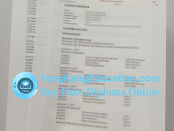 格里菲斯大学成绩单Griffith University transcript