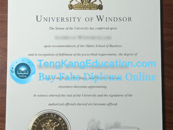 温莎大学文凭University of Windsor diploma