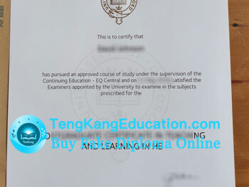 牛津大学文凭University of Oxford diploma