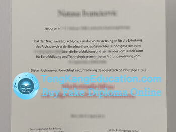 瑞士Fachhausweis证书Switzerland Fachausweis certificate