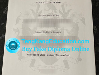 知山大学文凭Edge Hill University diploma