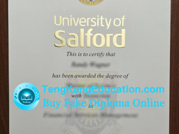 索尔福德大学文凭University of Salford diploma
