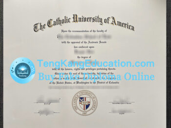 美国天主教大学毕业证Catholic University of America diploma