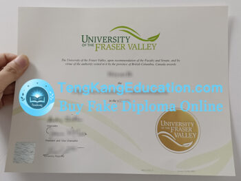 菲莎河谷大学文凭University of the Fraser Valley diploma
