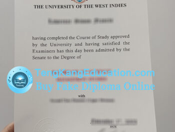 西印度群岛大学文凭University of the West Indies diploma