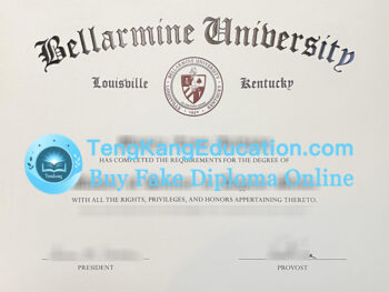 贝尔明大学毕业证Bellarmine University diploma