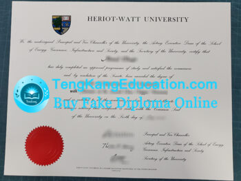赫瑞瓦特大学文凭Heriot-Watt University diploma
