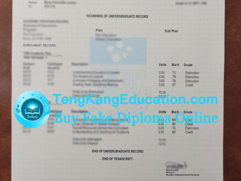 阿德莱德大学成绩单University of Adelaide transcript