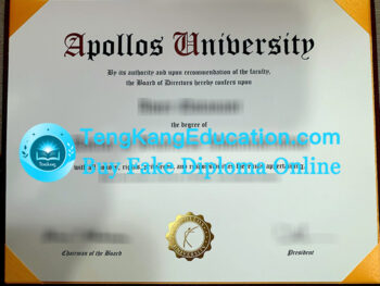 阿波罗大学毕业证Apollos University diploma