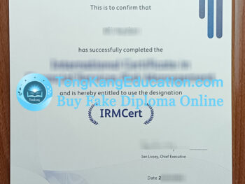 风险管理协会证书Institute of Risk Management Certificate