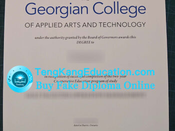 乔治亚学院毕业证Georgian College diploma