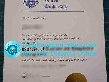 圣文森特山大学文凭Mount Saint Vincent University diploma