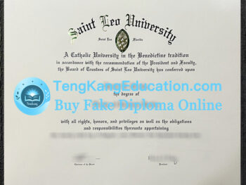 圣里奥大学毕业证Saint Leo University diploma