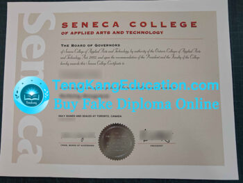 塞内卡应用艺术与技术学院毕业证Seneca College of Applied Arts and Technology diploma