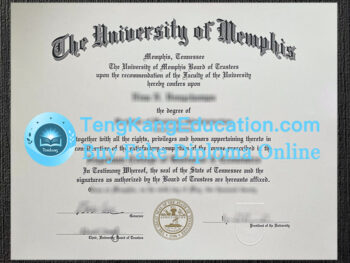 孟菲斯大学毕业证University of Memphis diploma