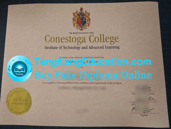 康尼斯托加学院毕业证Conestoga College diploma