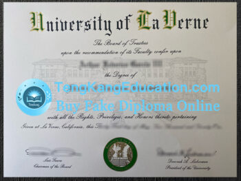 拉文大学毕业证University of La Verne diploma