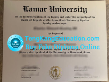 拉马尔大学毕业证Lamar University diploma