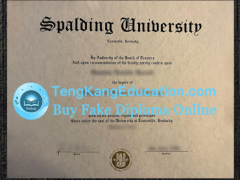 斯伯丁大学毕业证Spalding University diploma