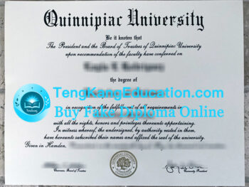 昆尼皮亚克大学毕业证Quinnipiac University diploma