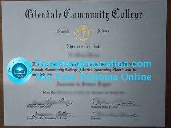 格伦代尔社区学院毕业证Glendale Community College diploma