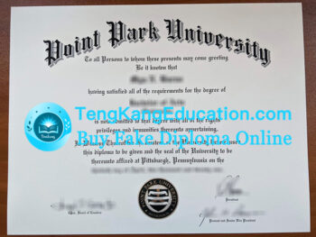 波音特帕克大学文凭Point Park University diploma
