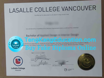 温哥华拉萨尔学院毕业证LaSalle College Vancouver diploma