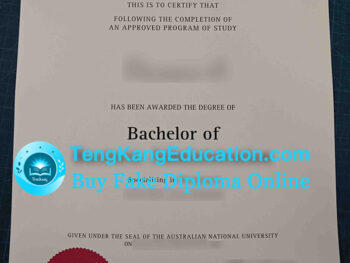 澳大利亚国立大学毕业证Australian National University diploma