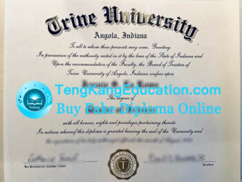 特莱恩大学毕业证Trine University diploma