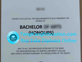 维里塔斯大学学院毕业证Veritas University College diploma