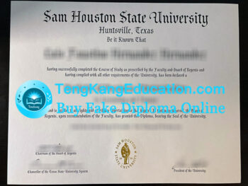 萨姆休斯敦州立大学毕业证Sam Houston State University diploma