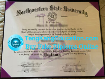 西北州立大学文凭Northwestern State University diploma
