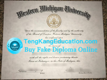 西密歇根大学毕业证Western Michigan University diploma