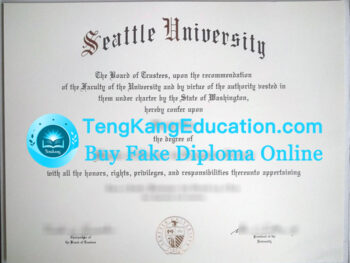西雅图大学毕业证Seattle University diploma