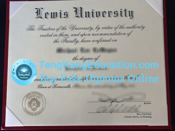 路易斯大学毕业证Lewis University diploma