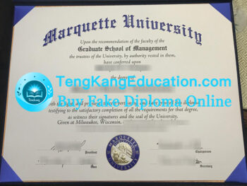 马凯特大学毕业证Marquette University diploma