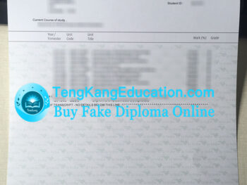 乐卓博大学成绩单La Trobe University transcript