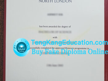 北伦敦大学毕业证University of North London diploma