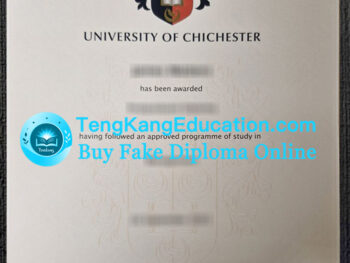 奇切斯特大学毕业证University of Chichester diploma