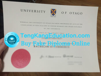 奥塔哥大学文凭University of Otago diploma