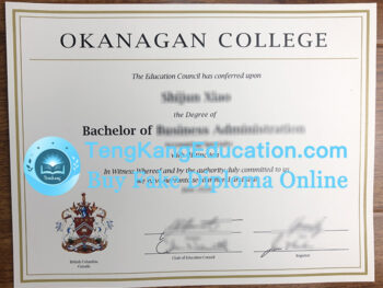 奥肯那根学院毕业证Okanagan College diploma